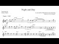 Night and Day - Phil Woods Transcription (Eb). Transcribed by Arkady