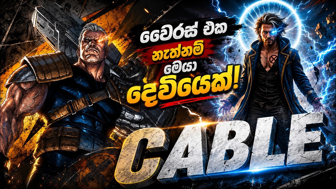 බලවත්ම Mutant Cableද? Nathan Summers ගේ සම්පූර්ණ කතාව | Cable Sinhala Review