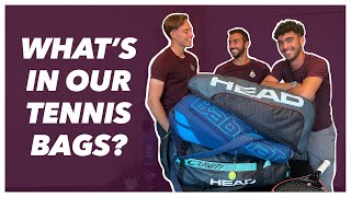 What's in our Tennis Bags? Tournament Essentials (Bag Check 2021)