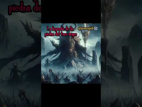 La leyenda de la piedra del toro negro 👀