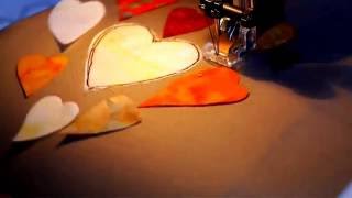 Raggedy Ruff Free Motion Embroidery Hearts Tutorial