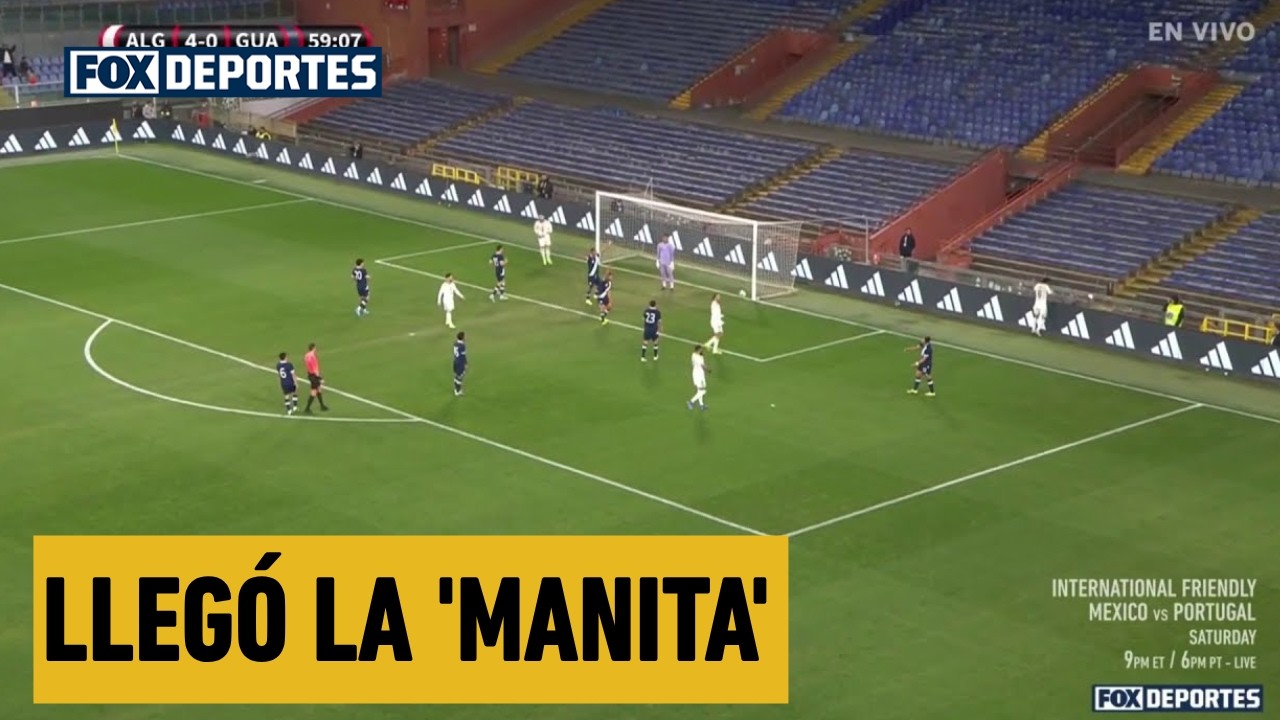 LLEGÓ LA 'MANITA' ✋ | Argelia 5-0 Guatemala | #AmistosoEnFOX