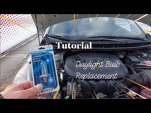 How to Replace your Daylight Running Light Bulb on your Kia Forte