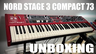 Video thumbnail for I bought a Nord Stage 3!  Nord Stage 3 Compact 73 Unboxing Video by Randy Santa-Ana