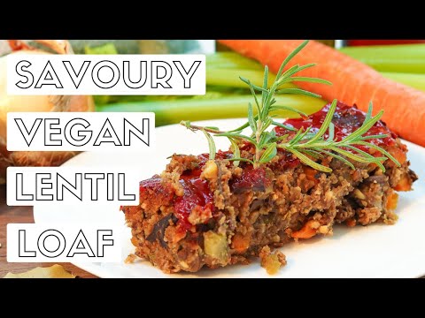 Savoury Vegan Lentil Loaf