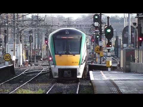 IE 22000 Class DMU Train number 22225 - Connolly Station to Maynooth
