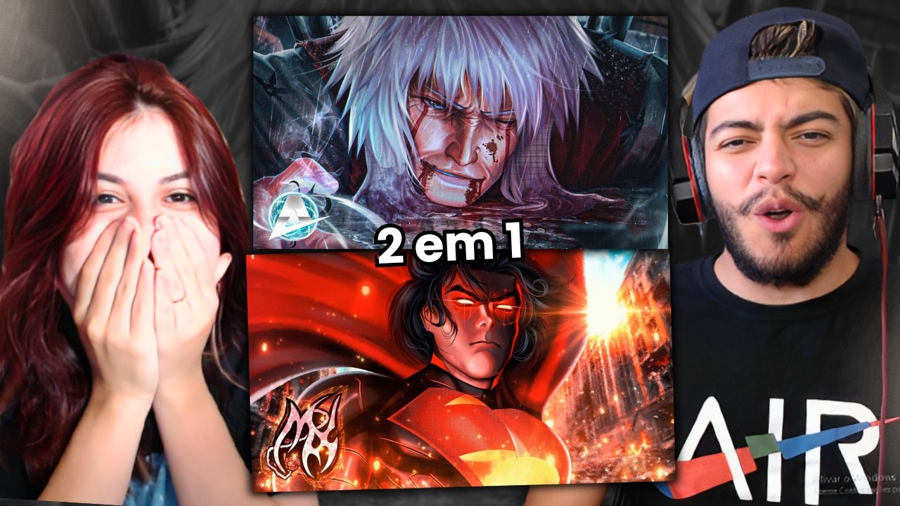 AniRap ♪ Jiraya (Naruto Shippuden) | Último Conto | AniRap‬ e Superman Absoluto🦸‍♂️ | Mxth | REACT