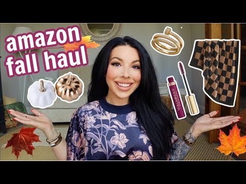 NEW AMAZON FALL FAVORITES & MUST HAVES IN 2024 (Decor, Fashion, Tech & More) 🐿️🍂🍁🎃