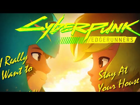 Yugo X Amalia | WAKFU X Cyberpunk Edgerunners| I really want to stay at your house | AMV Extended