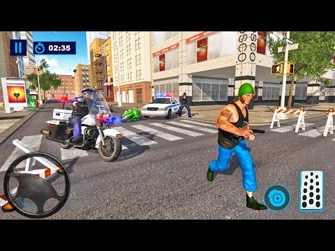 US Police Motor Bike Chase - Patrol Game - Android gameplay