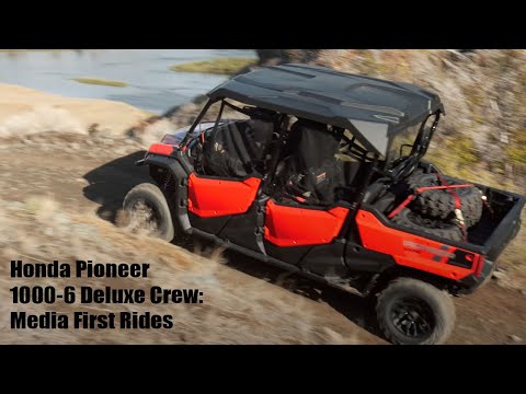 2023 Honda Pioneer 1000-6 Deluxe Crew in Sanford, North Carolina - Video 1