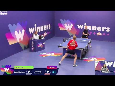 Winners League  08.03.21  Gasiul Tatiana - Lushchik Anastasiia 15:00