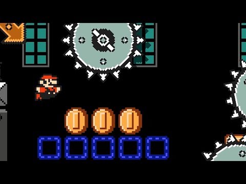 Super Mario Maker 2 🔧 Auto Switch Castle 🔧 by TeeTurtle