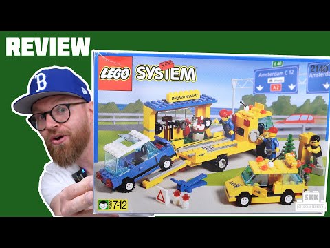 Sehr seltener Baukasten aus den Niederlanden: LEGO® 2140 ANWB Abschleppdienst von 1996 [Review]