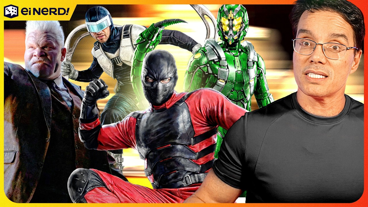 VAZOU TUDO! VEJA OS VILÕES DE HOMEM ARANHA 4 BRAND NEW DAY