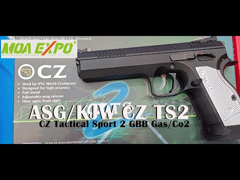 KJW/ASG CZ TS2 Tactical Sport GBB from MOA Expo 2024