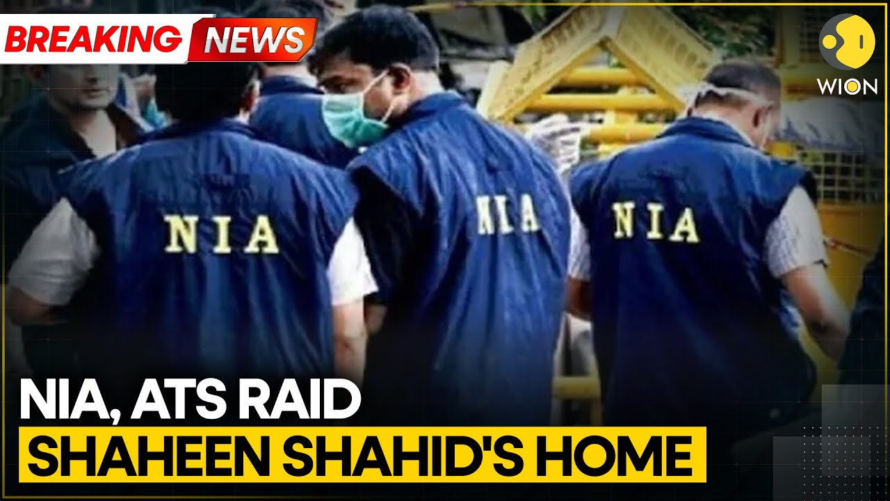 BREAKING: NIA, J&K Police, ATS Raid Shaheen Shahid Residence | WION