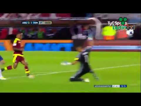 Gol de Murillo. Argentina-Venezuela