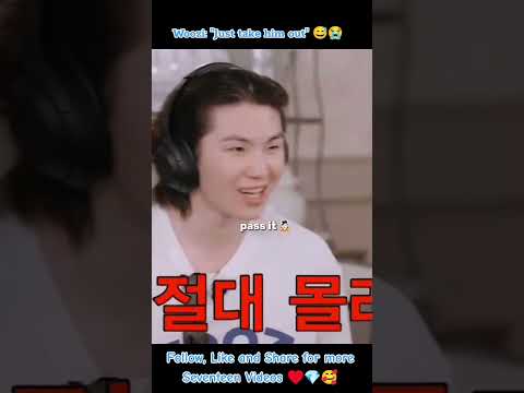 the most angriest/frustrated Woozi I've ever seen 😅😭VARIETY SHOW: NANA TOUR WITH SEVENTEEN🤣 #fypシ゚