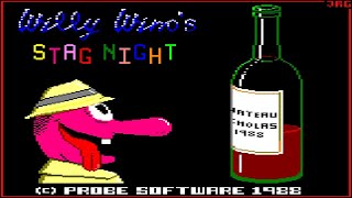 [Amstrad CPC] Willy Wino's Stag Night - Longplay