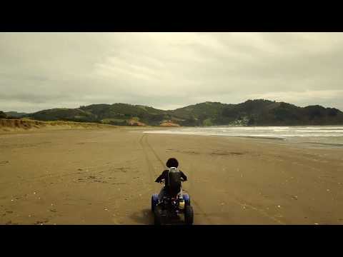 Aplicándole a la cuadrimoto en #Mehuín