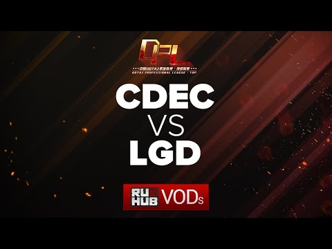 CDEC vs LGD, DPL Season 2 - Finals, game 2 [Mila, LightOfHeaveN]