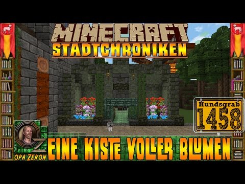 Minecraft #1458 -Stadtchroniken- Eine Kiste voller Blumen [HD+Deutsch]