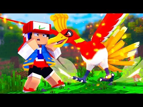 Minecraft: HO-OH A FÊNIX POKEMON LENDÁRIA - RUBY #34  « Nitro »