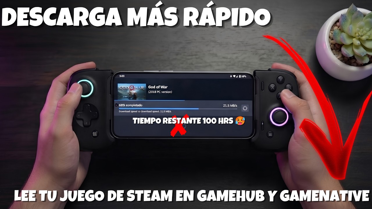Gamehub x Gamenative | Descarga 1 Sola Vez tus Juegos de Steam