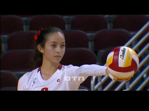 #tb Samantha Bricio (USC) vs Pepperdine 150910