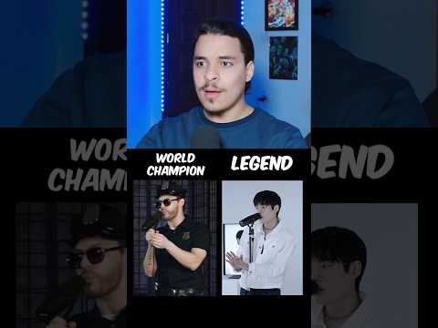 Beatbox World champion vs Beatbox Legend 😳 @Improverbbx vs @wing7ackpot  #beatbox