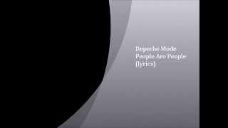 Depeche Mode - People Are People (with Lyrics)