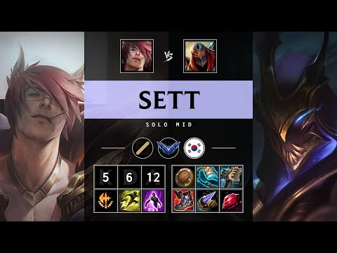 Sett Mid vs Zed - KR Diamond Patch 25.10
