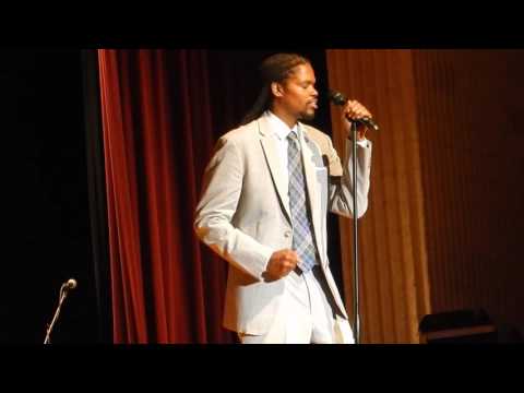 Landau Eugene Murphy Jr. performs a 'Purple Rain' tribute to Prince!