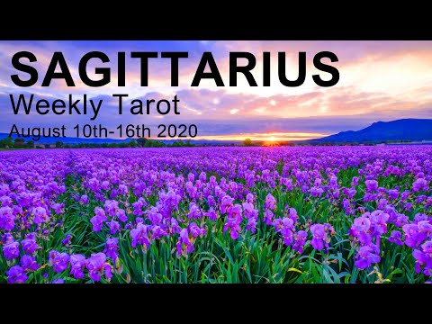 SAGITTARIUS WEEKLY TAROT "YOU'RE GUIDED THROUGH DARKNESS TO LIGHT SAGITTARIUS" August 10th-16th 2020