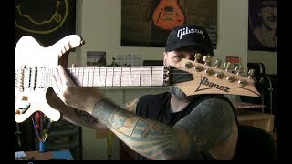 Video thumbnail for Ibanez EGEN8 Herman Li Signature; fret level / setup... by Fret Friend Guitar Workshop and Luthiery