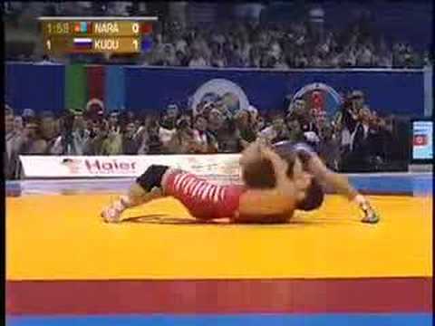Baku 55kg Final  NARANBAATAR Bayaraa MGL-KUDUKHOV Besik RUS