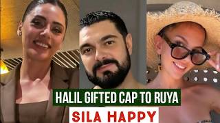 Halil Ibrahim Ceyhan Gifted Cap to Ruya Coric !Sila Turkoglu Happy