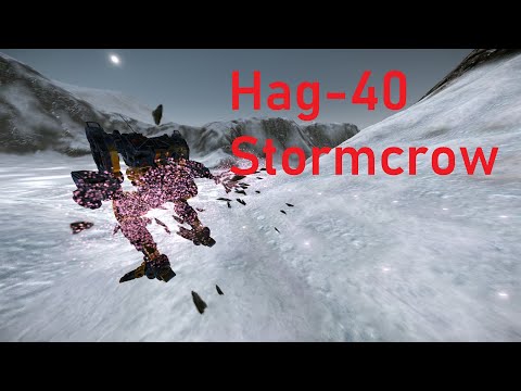 MWO - Hag-40 Stormcrow on Caustic Valley (#796)