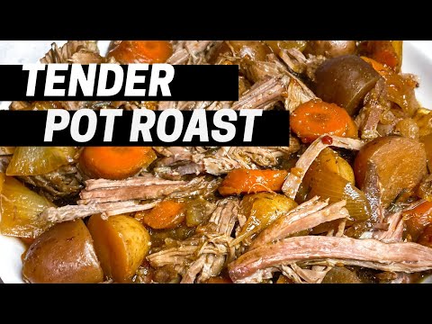 Tender Pot Roast | Slow Cooker Recipe