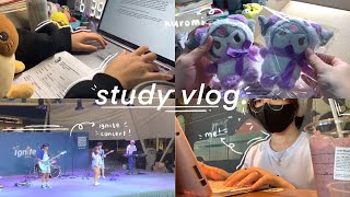 study vlog 🌷 | math exam, reso concert, my birthday, shooting nsg 🔫