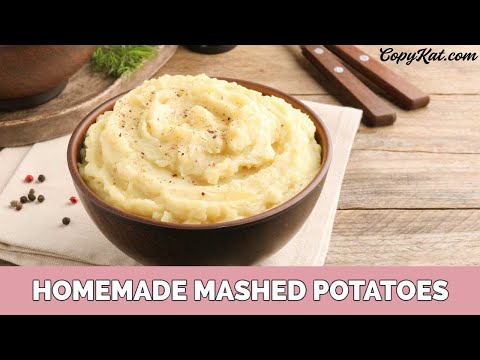 Homemade Mashed Potatoes from Scratch