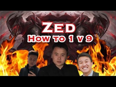 How To Play Zed Mid And Carry 1v9