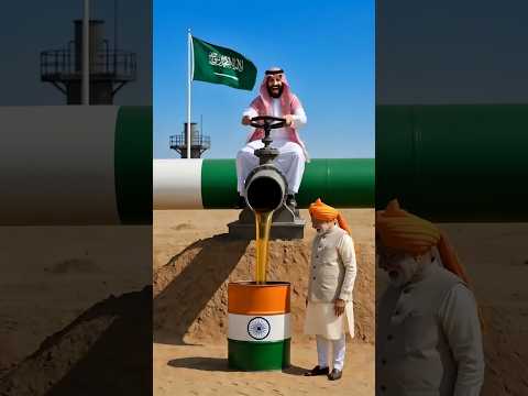 Global Oil Chaos! 🇸🇦🇨🇳🇮🇳🇰🇵🇺🇸 Trump, Mohammed bin Salman & Ayatollah Khamenei Hilarious AI Scene 😂