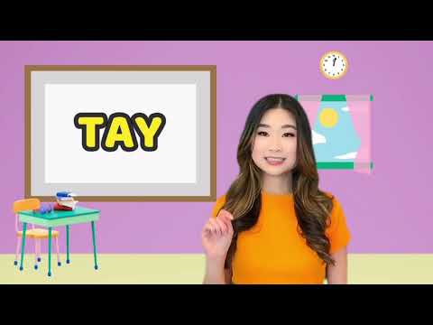 Learn Vietnamese Body Parts Vocabulary Lesson for Babies Toddlers Kids Fun with Songs/Music Vui Hoc
