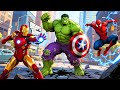 SPIDER MAN IRON MAN HULK GAME ANIMATION