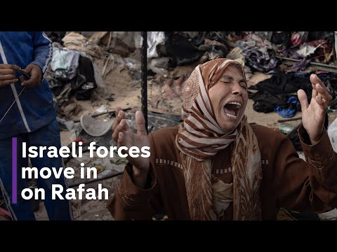Israel Hamas war: Tanks move into central Rafah as thousands flee