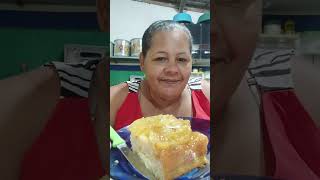 COMENDO TORTA DE ABACAXI ESTA UMA DELÍCIA 😋 