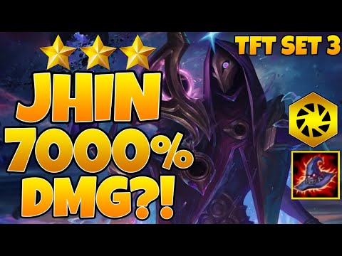 ⭐⭐⭐ 3 STAR JHIN DELETES - TFT Set 3 Galaxies - 6 Chrono 2 Sniper - PBE Server