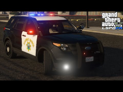 Crazy shift with CHP 2013 Ford Explorer!!!🔥 LSPDFR #9